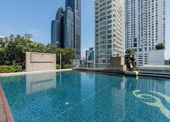 Luxury Prime Thong Lor - Fast Wifi, Gym&pool Apartment *